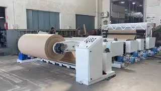 Kraft paper punching machine