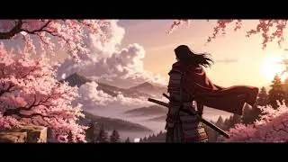 A Lone Samurai at Sunset  ⚔️