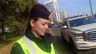 Беспричинная остановка в нарушение ПДД инспекторами ГАИ и прекращение рейда.