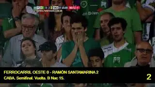 Michael Hoyos. Todos sus goles en Ram&oacute;n Santamarina.