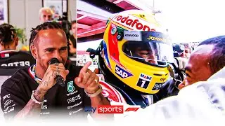 'It was a really special day' ❤️ | Lewis Hamilton discusses going undercover to watch his bro!