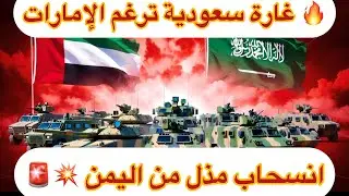 غارة سعودية ترغم إمارات على انسحاب مذل من اليمن! 🔥💥🚨