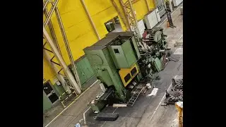 Used Wheel Disc Production Line 2 with Erfurt 400t Press & Schleicher Coil Line from Germany