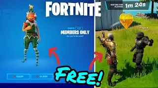 New Members Only Free emote! / Fortnite