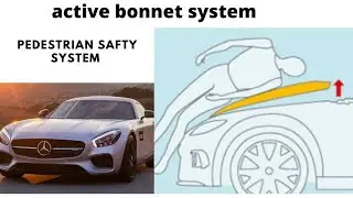 Active Bonnet Pedestrian System Explained English