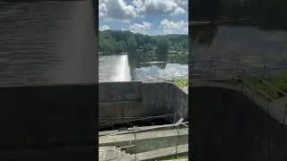 Chain Dam Lehigh River #naturelovers #watersounds #peaceful #pennsylvania