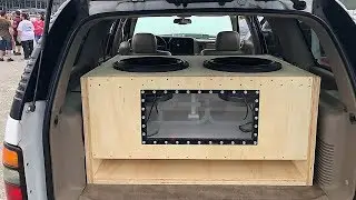 2 18S FLEX с индивидуальным корпусом для сабвуфера из оргстекла