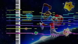Super Mario Galaxy 1 + 2 - Good Night, played by piano and strings