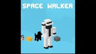 Crossy Road - Space Walker (Secret Character)