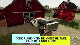 Ninghan Farms FS19 Special TLX2020 Map tour *** Custom Farms/ Outhouse Cleaning Route.*** Xbox1