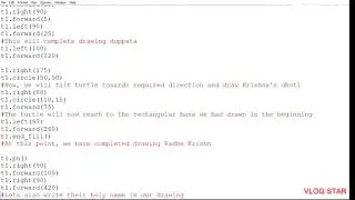 how to draw Radha Krishna in python #trending #trendingvideo #python #pythonprogramming #python3