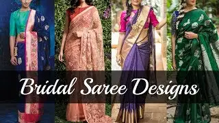 Bridal Saree Collection For Wedding And Reception 2018