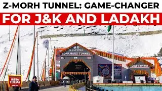 PM Modi Inaugurates Strategic Z-Morh Tunnel in J&K, Boosts Connectivity to Ladakh | India Today