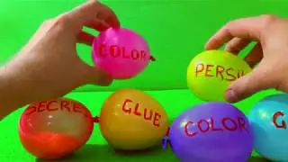 SLIME with BALLOONS! BALLOON Popping SLIME! Slime Challenge / ЛИЗУН КАК В ИНСТАГРАМ БЕЗ ТЕТРАБОРАТА