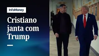 Cristiano Ronaldo jantou na Casa Branca e recebeu elogios de Trump | InfoMoney News