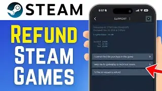 Как вернуть деньги в Steam Mobile! Обновление 2025 года