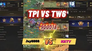 Eden Map: 900018 Jay8888 Vs KATY TPl Vs TW6 Monsters Fight-Last Shelter Survival
