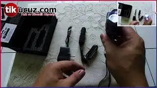 Flaş&ouml;rl&uuml; Şarjlı Polis El Feneri 3 Fonksiyonlu Police 10w Led Şarjlı El Feneri Amerikan Polis