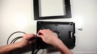 Anti Theft iPad Enclosure - Locking Tether Cable