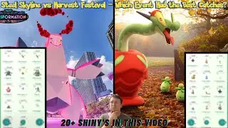 Steel Skyline vs Harvest Festival &ndash; Which Event Had the Best Catches ⚙️🍂