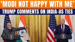 LIVE: Donald Trump Speech | Trump Statement On PM Narendra Modi | India-U.S Ties | Tariffs | PM Modi