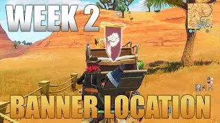 Fortnite Week 2 Secret Banner Location | Week 2 Challenges (Fortnite Battle Royale)