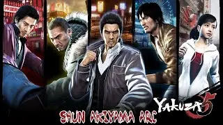 Shun Akiyama Arc (Part 4) | Yakuza 5 Remastered | Movie Cutscenes (1080p60 HD) - AnimersiveXP