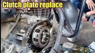 Replace Clutch Plate Honda Shine | Honda Shine SP Clutch Plate Change