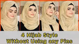 4 Easy Hijab Styles | Hijab Styles Tutorial | Dietitian Aqsa