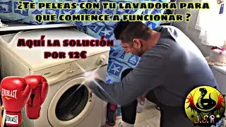 Solución Lavadora no inicia, no enciende, no comienza a Funcionar. Repáralo tú mismo por 12€. Fácil