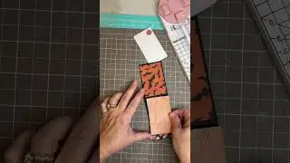 Halloween matchbook notepads with perforated tear #halloweencrafts #papercrafting #diynotepads