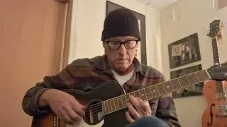 The remarkable and inexpensive Gretsch Jim Dandy acoustic guitar