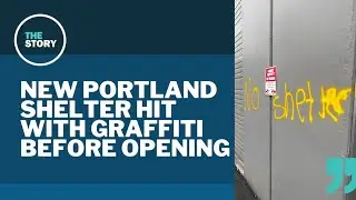 New homeless shelter in Northwest Portland spray-painted the day before opening