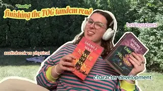 DON&rsquo;T skip the TOG tandem read ⚔️📚🧚 throne of glass spoiler free reading vlog