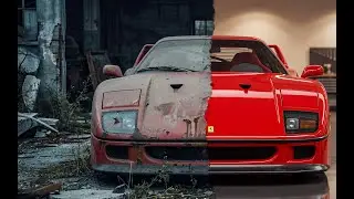 This Abandoned Ferrari F40 Was Left to Die… Until This Restoration