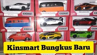 Unboxing 24 Pcs Diecast Kinsmart Volkswagen, McLaren, Lamborghini