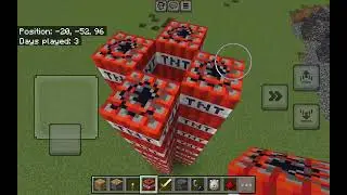 Blowing up over 1000 TNT in Minecraft