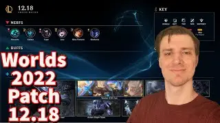Patch 12.18 Full hashinshin Review | WORLDS BUFFS AND NERFS LETS GO BOYS!