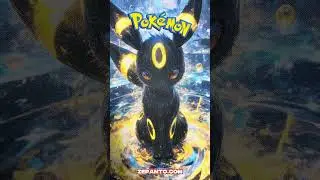Umbreon Moonlight Mouse Pad - Dark-Type Pok&eacute;mon Aura Gaming Desk Mat #pokemon #umbreon #mousepad