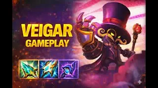 VEIGAR GAMEPLAY / NO COMMENTARY