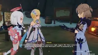 ALBEDO TALKS ABOUT RHINEDOTTIR GENSHIN IMPACT