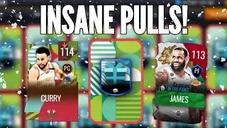 INSANE 112+ PULLS!!! ULTRA PRESENT PACK OPENING!!! NBA LIVE MOBILE 20