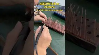 KEESUN 4GHz/5dBi rubber WiFi antenna #antenna #antennafactory #factory #antennae #WiFiAntenna