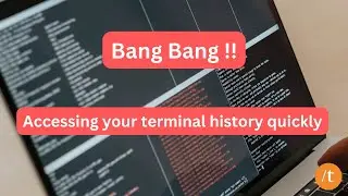 Quickly access your terminal history with bang commands | iterm2 | Terminal.app