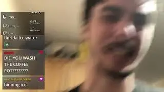 Florida man CarnyJared eats ice