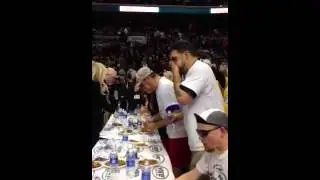 Wing bowl 2013 puke