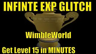 How to get Challenge Cup Trophy IN MINUTES | WimbleWorld | Infinite EXP GLITCH - LEVEL 15 | SUPER EZ
