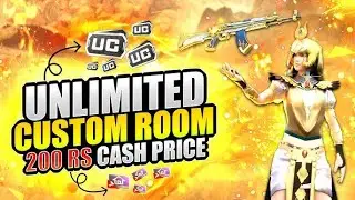NEW YEAR SPECIAL RP GIVEAWAY 🎁 500 RS PRIZE  UNLIMITED CUSTOM ROOMS #bgmilive #bgmi #shortsfeed