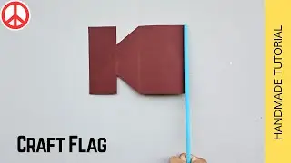 Origami national flag, origami flag instructions, craft paper flag, origami flag making, Flag Paper