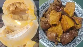 Kashmiri Shab  Daig Recipe || Pumpkin and Chicken Recipe || Traditional Recipe of Kashmir